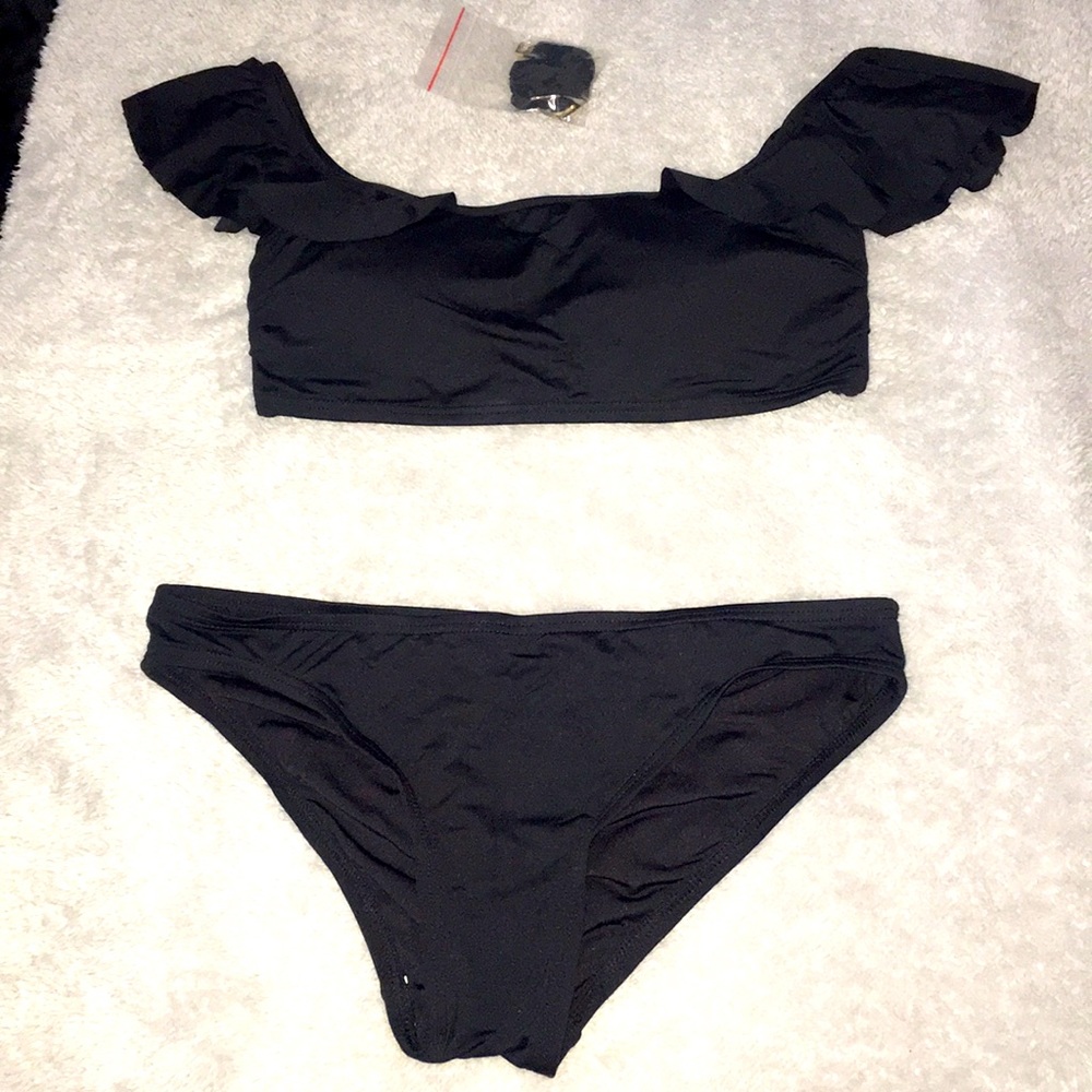 Black swimsuit